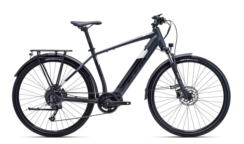 SENZE man - matná sivá / lesklá čierna